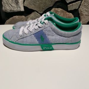 Polo Gillian Canvas Sneakers Women's Size 8
